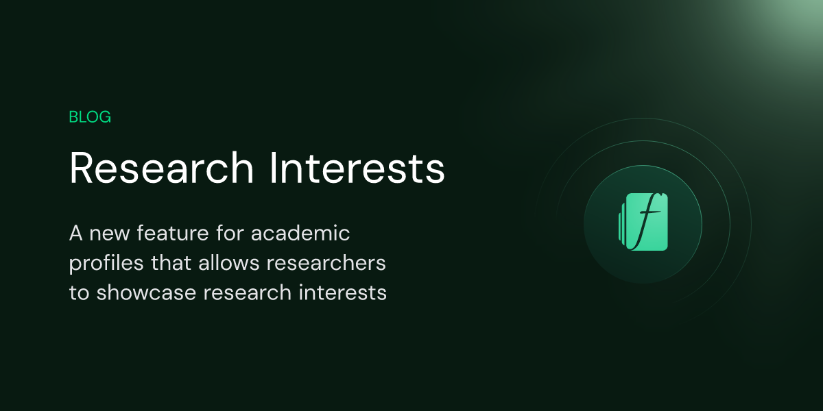 in the research interests